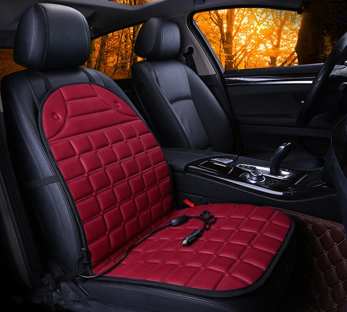 Heated Car Seat Cushion-Winter Comfort & Warmth