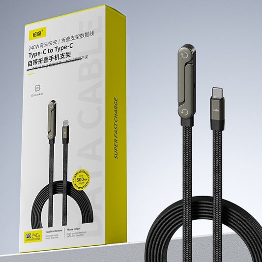 BeiMo 240W USB-C Fast Charging Bracket Cable for Gaming & Tablets