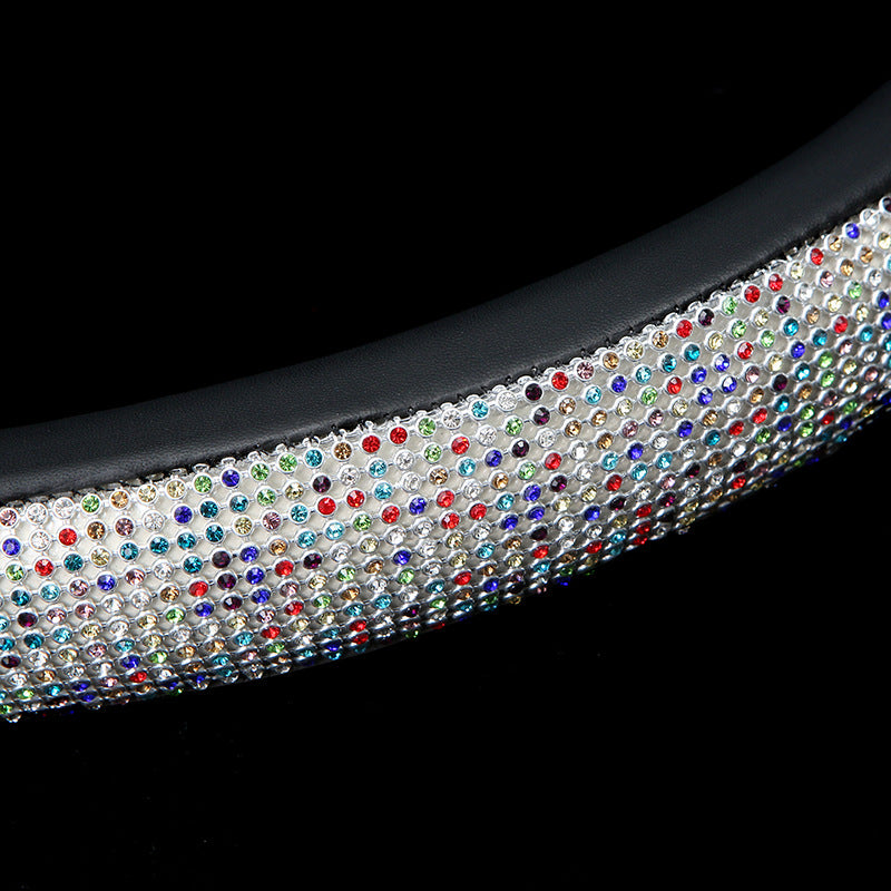 Decorative Steering Wheel Cover – Anti-Slip Grip, Universal Fit