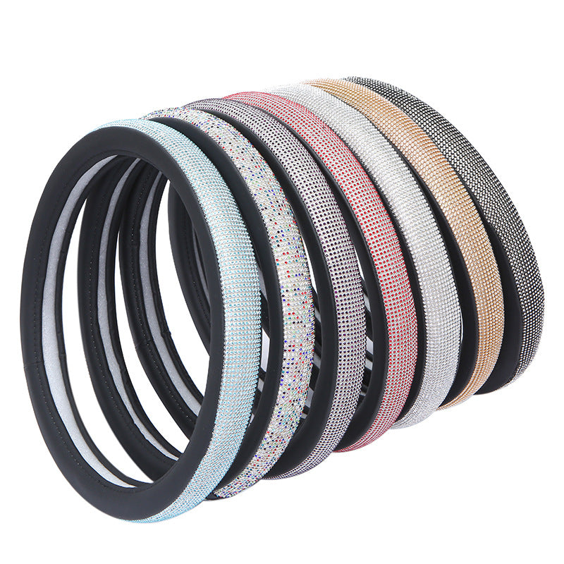 Decorative Steering Wheel Cover – Anti-Slip Grip, Universal Fit