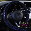 Snowflake Steering Wheel Cover – Soft Anti-Slip Grip, Universal Fit