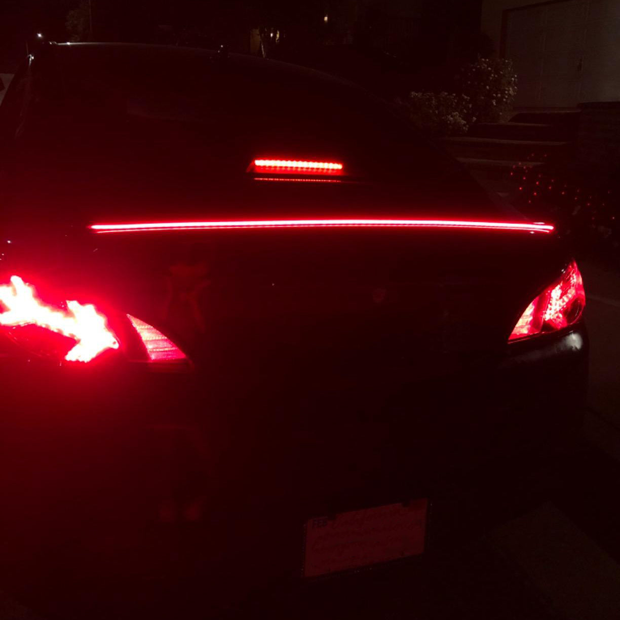 Universal Led Trunk Spoiler Light- Brake Tail & Turn Signal Strip