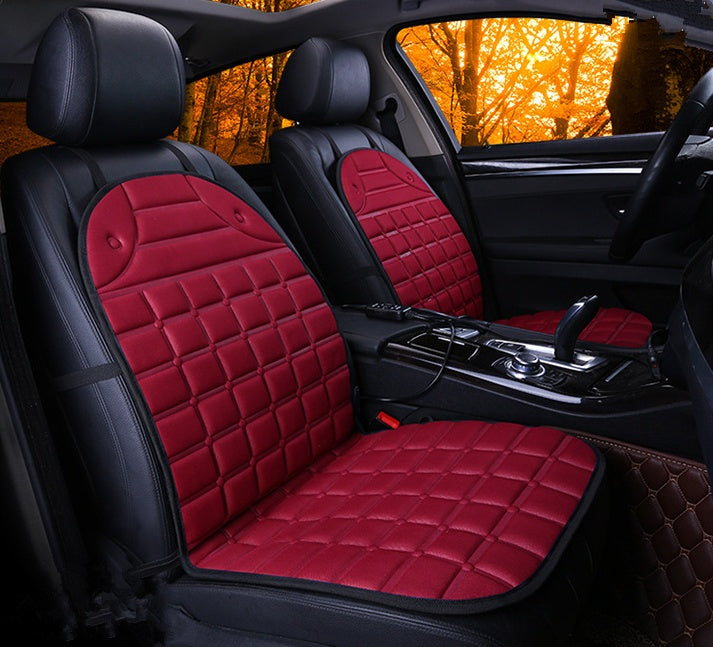 Heated Car Seat Cushion-Winter Comfort & Warmth