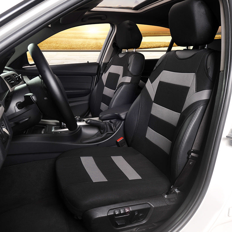 Front Car Seat Cushion Set – 2-Piece Seat Cover Pads, Universal Fit