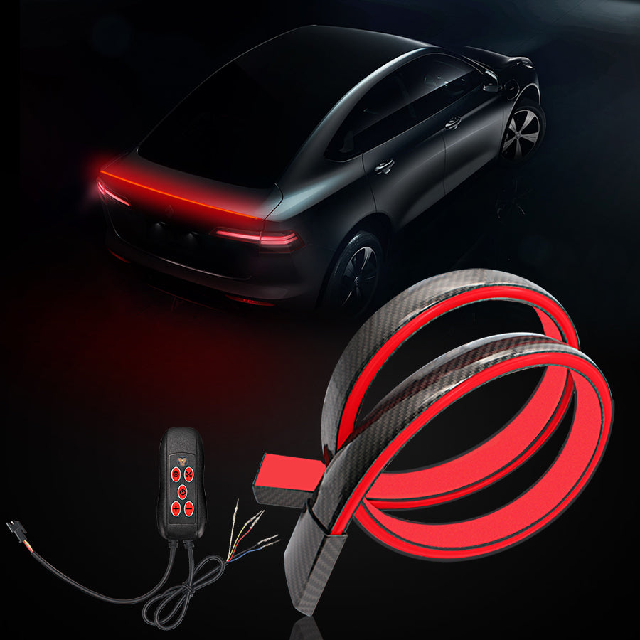 Universal Led Trunk Spoiler Light- Brake Tail & Turn Signal Strip