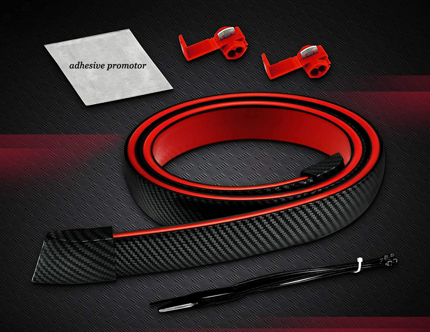 Universal Led Trunk Spoiler Light- Brake Tail & Turn Signal Strip