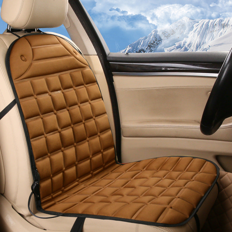 Heated Car Seat Cushion-Winter Comfort & Warmth