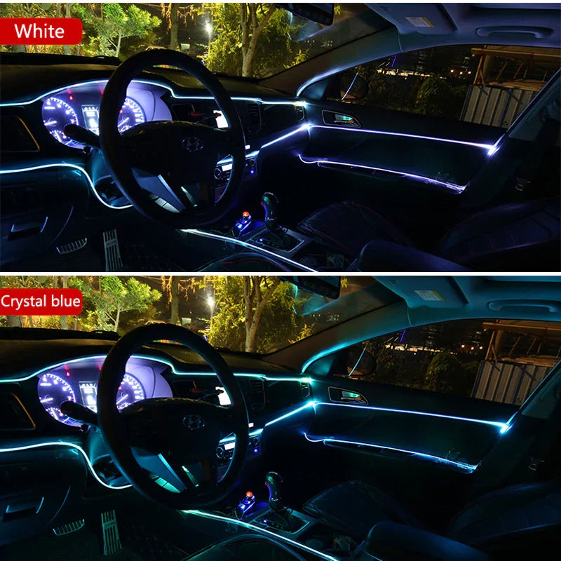 Car interior LED strip lights-RGB ambient Lighting