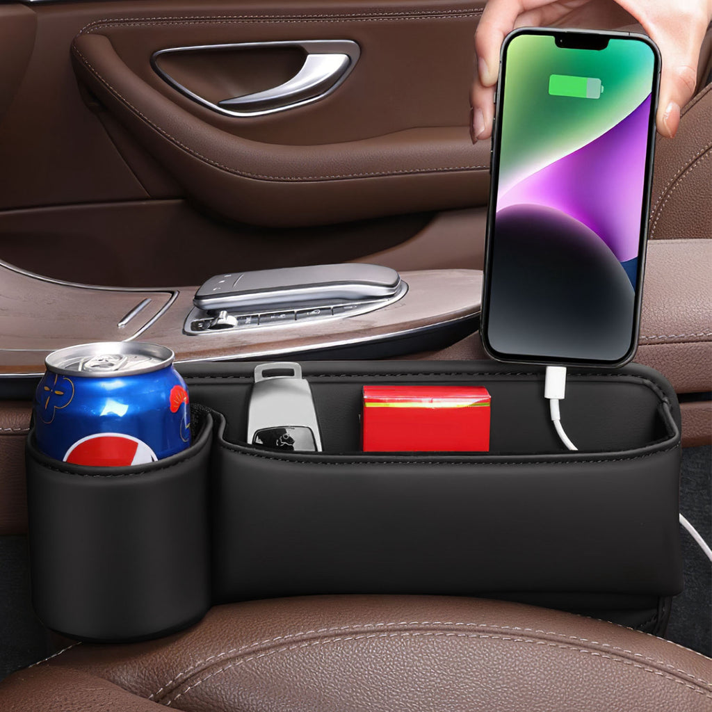 2-Pack Car Seat Gap Organizer – No More Lost Items