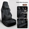 Universal leather Car Seat Cover Premium Semi-Enclosed 5-seat protection